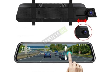 Видеорегистратор огледало с камера за задно виждане-foto6
