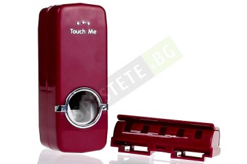 Автоматичен диспенсър за паста за зъби с държач за четки-foto2