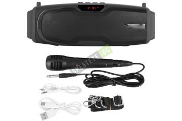 Безжична колона с микрофон-foto2