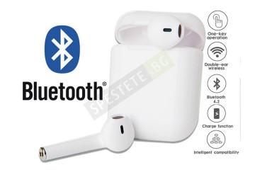 Безжични слушалки с допълнителна батерия-foto2