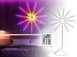 Декоративна RGB лента фойерверк Декоративна RGB лента фойерверк