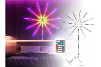 Декоративна RGB лента фойерверк Декоративна RGB лента фойерверк
