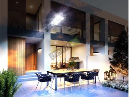 Двойна соларна индукционна лампа-foto6