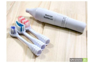 Електрическа четка за зъби с 3 накрайника