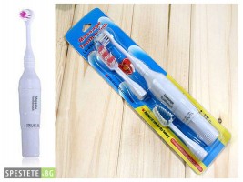 Електрическа четка за зъби с 3 накрайника-foto4