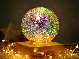 LED лампа с 3D ефект-foto3