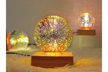 LED лампа с 3D ефект