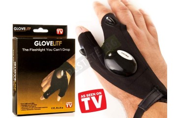 Работна ръкавица с LED светлина-foto2