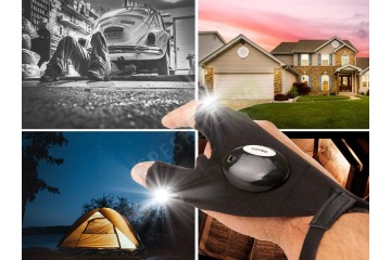 Работна ръкавица с LED светлина-foto3