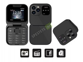 Сгъваем мобилен телефон с 2 карти-foto4