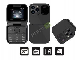 Сгъваем мобилен телефон с 2 карти-foto4