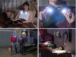 Сгъваема LED Лампа за врат-foto2