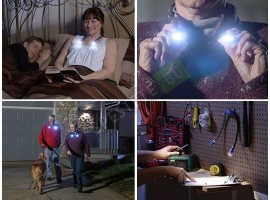 Сгъваема LED Лампа за врат-foto2