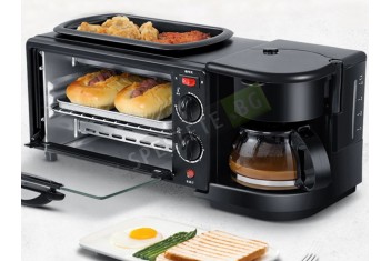 Тостер печка и кафемашина 3в1-foto2