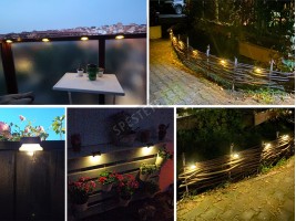 4бр. Соларно LED осветление за стълби-foto4
