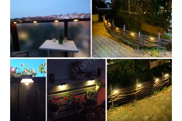 4бр. Соларно LED осветление за стълби-foto4