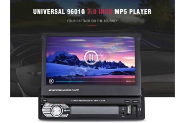 Авто аудио-видео система с прибиращ се 7 инча дисплей-foto3