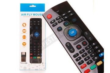 Безжична клавиатура въздушна мишка и дистанционно 3в1-foto2