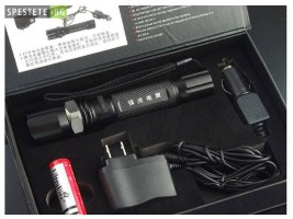 LED Фенер с акумулаторна батерия - SWAT Flashlight-foto4