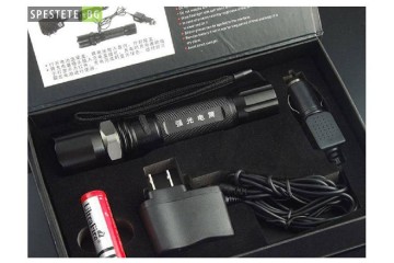 LED Фенер с акумулаторна батерия - SWAT Flashlight-foto4