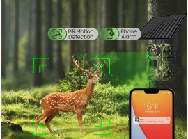 Ловно-охранителна камера със соларен панел-foto3