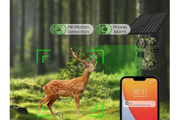 Ловно-охранителна камера със соларен панел-foto3