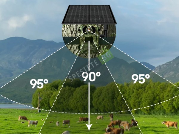 Ловно-охранителна камера със соларен панел