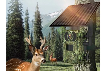 Ловно-охранителна камера със соларен панел