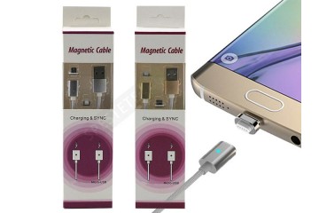 Магнитен кабел за зареждане на телефони-foto3
