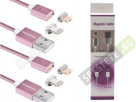 Магнитен кабел за зареждане на телефони-foto2