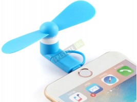 Мини USB вентилатор за телефон-foto2