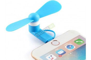 Мини USB вентилатор за телефон-foto2