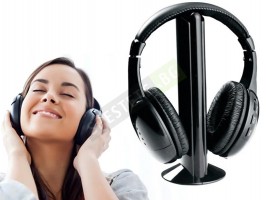 Многофункционални безжични слушалки - 5 в 1 -foto2