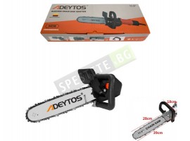 Приставка за ъглошлайф за рязане на дърва-foto2