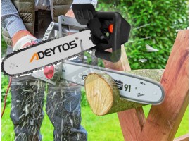 Приставка за ъглошлайф за рязане на дърва