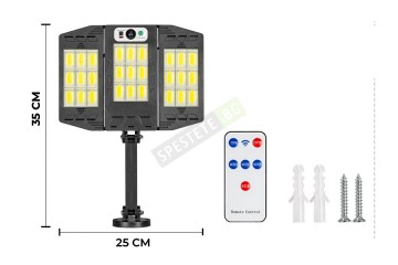 Сгъваема соларна лампа-foto6