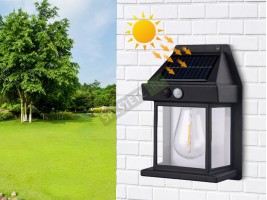 Соларна сензорна лампа фенер-foto3