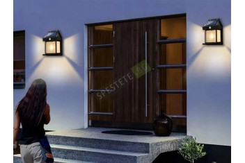 Соларна сензорна лампа фенер-foto2