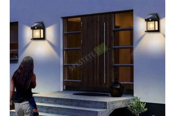 Соларна сензорна лампа фенер-foto2