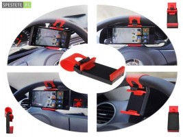 Стойка за телефон за волана на автомобил-foto4