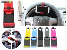 Стойка за телефон за волана на автомобил-foto2