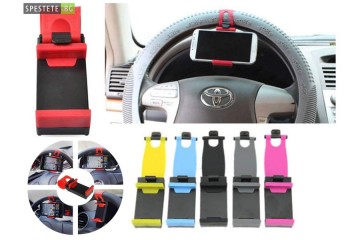 Стойка за телефон за волана на автомобил-foto2