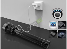 Влагоустойчив фенер с презареждаща батерия-foto3