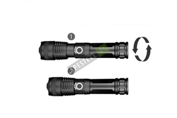 Влагоустойчив фенер с презареждаща батерия-foto4