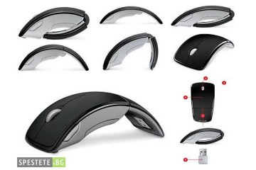 Безжична сгъваема мишка Arc - Portable Advanced 2.4GHz-foto2