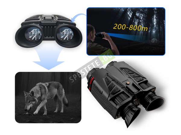 Бинокъл с нощно виждане и запис