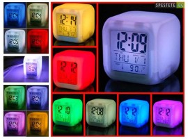 Дигитален LED часовник с аларма-foto3