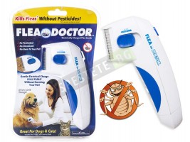 Електрически гребен против бълхи за домашен любимец-foto2