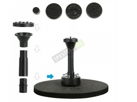 Фонтан с LED светлини и соларен панел-foto3