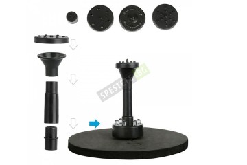 Фонтан с LED светлини и соларен панел-foto3